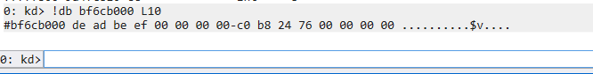 Reading from Physical Addr